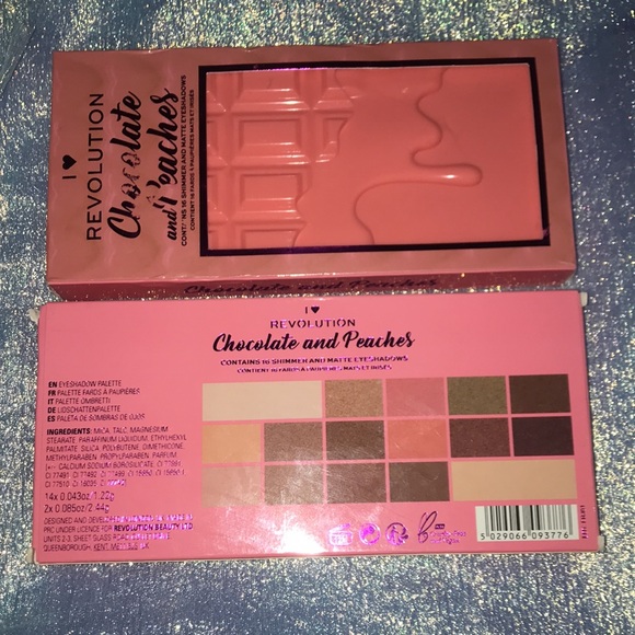 3/$25 I 💖 Revolution Chocolate & Peaches Eyeshadow Palette by Makeup Revolution - Picture 6 of 8